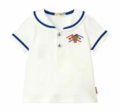 【MIKI HOUSE】ミキハウスベア 半袖Tシャツ《80》