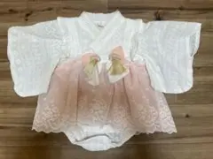 cottoli ピンク 袴 ひな祭り100日祝 ロンパース　コトリ　70cm