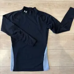 UNDER ARMOUR YXL アンダーシャツ ブラック/グレー