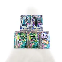 アイカツ アイカツカード 初音ミク コラボ ドレス ブーツ インカム