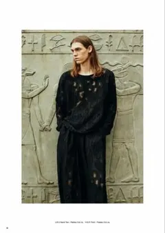 NEEDLES L/S U NECK TEE - PAISLEY CUT JQ.のサムネイル