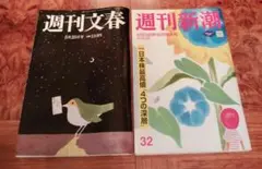 週刊誌２点セット
