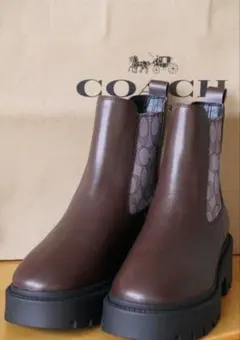 お値下げ！【新品】COACH コーチ ショート ブーツ