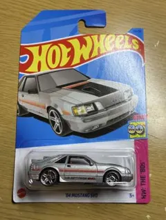 ホットウィール '84 フォード マスタング SVO fox シルバー