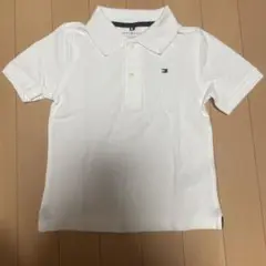Tommy Hilfiger ホワイト ポロシャツXS （4-5）