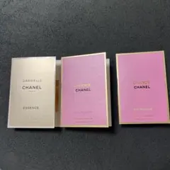 CHANEL 香水サンプル3種　Chance チャンス　ガブリエル　未使用