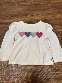 baby gap ハート柄 長袖カットソー 12-18ヶ月