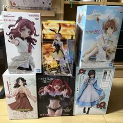 艦これ 一番くじ フィギュア 大和 村雨 榛名 金剛 照月 瑞鳳 6体セット 艦これ 一番くじ フィギュア 大和 村雨 榛名 金剛 照月 瑞鳳 6体セット