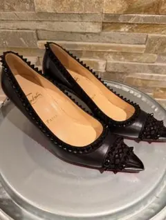 Christian Louboutin スパイクパンプス ブラックのサムネイル