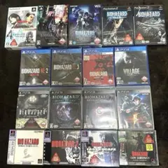 歴代バイオハザード　まとめ売り　BIOHAZARD resident evil