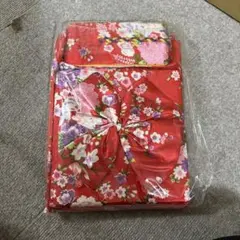 【現品限り‼️】着物 女の子 赤 110 七五三 3歳 女の子 ガールズ 着物