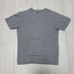 ユニクロ クルーネックTシャツ グレー Mサイズ