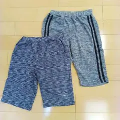 西松屋　ハーフパンツ　2点セット　⚠160