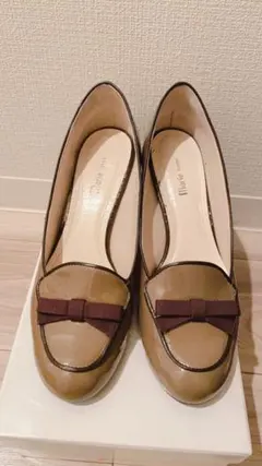 【マリーファム】リボンパンプス