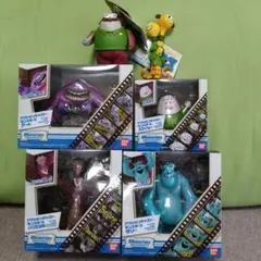 モンスターズ・ユニバーシティ アクションフィギュア 6体セット BANDAI