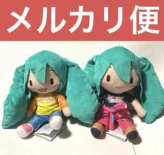 初音ミク×オシャレ魔女ラブandベリーふわぷちMぬいぐるみ　2種セット