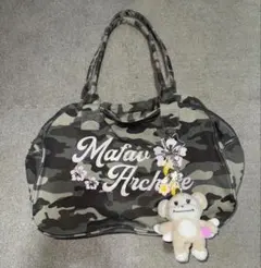 WEGO MAFAVARCHIVE レオパード柄 ピンク ボストンバッグ - メルカリ