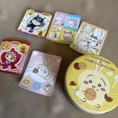 ちいかわ空き缶 小物入れステッカーセット