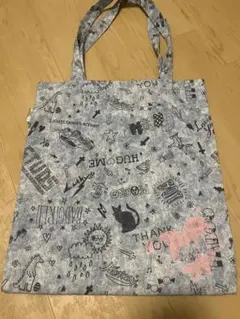 【平成レトロ】デニム風　トートバッグ スピンズのサムネイル