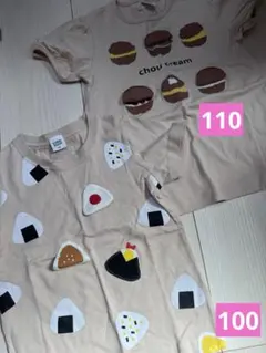 CheekROOM Tシャツ 110 100 2枚セットのサムネイル