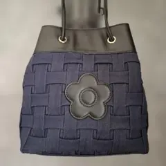 マリークワント　巾着型　バッグ　2Way