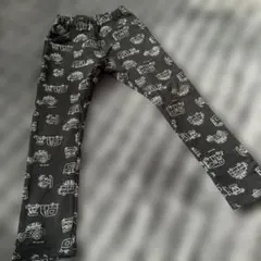 Moujonjon 車プリント ロングパンツ