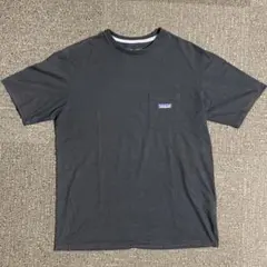 【値下げ】パタゴニアPatagonia Tシャツ　胸ポケット　ブラック　M