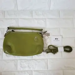 新品 ペレボルサ 2WAY ショルダーバッグ ハンドポーチ PELLEBORSA