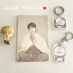 bts jin グッズセット　ポストカード　キーホルダー