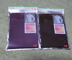 ユニクロ　ヒートテック　クルーネックT　 長袖　L 今季