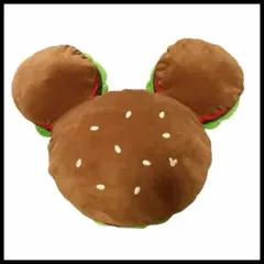 ディズニー ミッキー ハンバーガー クッション