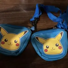 ポケモン　ポケットモンスター　ピカチュウ　ストラップ付きコインケース　2個