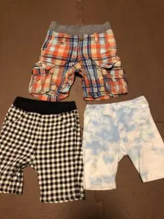 ユニクロ☆ベビーギャップ☆ハーフパンツまとめ売り3点セット☆90センチ