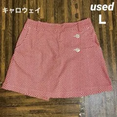 used キャロウェイ　ショートパンツ　パンツ　ゴルフ　Ｌ　キュロット　スカパン