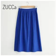 ZUCCa ポリエステルスムース プリーツスカート ウエストゴム UVカット Mのサムネイル