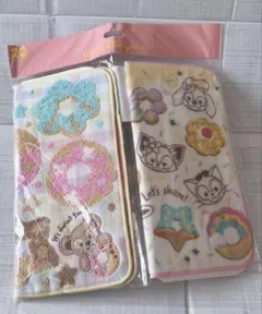 ダッフィ＆フレンズフィルド・ウイズ・ジョイ！ミニタオル2枚♡