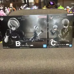 一番くじ　NieR:Automata 2B & 9S フィギュア セット➕E賞