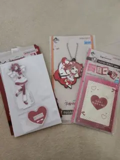 学マス 一番くじ 花海咲季 アクリルスタンド・ラバーチャーム・フォトカードセット