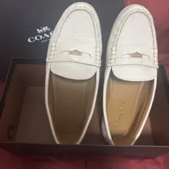 COACH レディース ローファー ホワイトのサムネイル