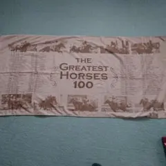 THE GREATEST HORSES 100 バスタオル
