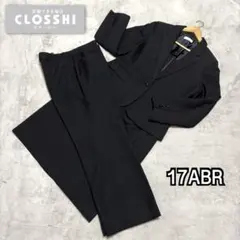 しまむら CLOSSHI スーツ 3点セット 黒 17ABR 大きい 洗える