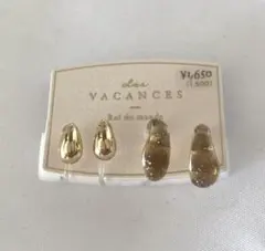 イヤリング　アクセサリー　レディース　ノンホールピアス　新品　未使用　セット