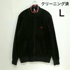 【激レア】Ｍサイズ　フレッドペリー✨️ベロア　トラックジャケット　ストライプ　刺繍 中古・古着通販】FRED PERRY (フレッドペリー) ベロアトラック