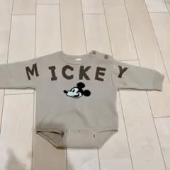フタフタロンパース70 ミッキーロンパース70 バースデイ70