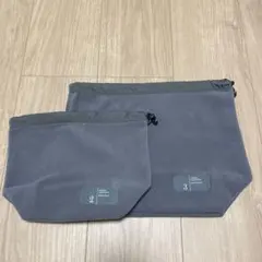 uniform experiment FLEECE POUCH セット グレー