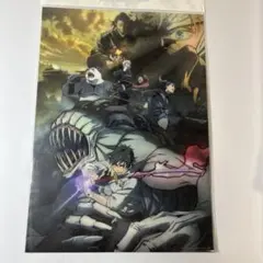 劇場版 呪術廻戦0 クリアポスターセット　乙骨　五条　狗巻　禅院真希