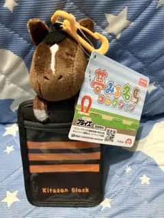 夢みる名馬コレクション キタサンブラック ぬいぐるみパスケース
