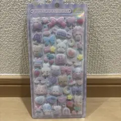 ふわふわドロップシール　ぬいぬいふわふわ ボンボンドロップシール