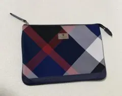 BLACK LABEL CRESTBRIDGE チェック柄 クラッチバッグ