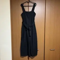 ユニクロ　リネンブレンドサロペット